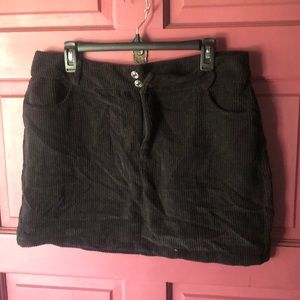 Shein black skirt